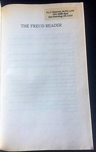 The Freud Reader