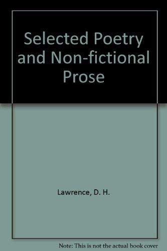 Selected Poetry and Non-fictional Prose