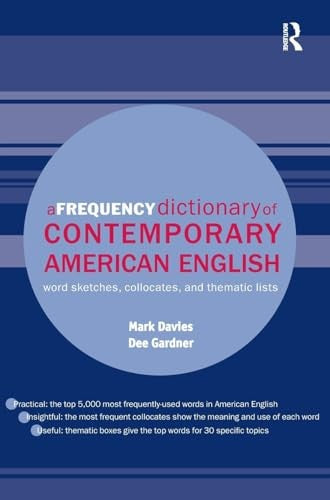 A Frequency Dictionary of Contemporary American English