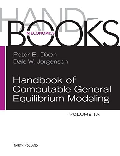 Handbook of Computable General Equilibrium Modeling