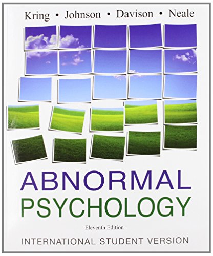 Abnormal Psychology