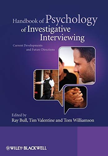Handbook of Psychology of Investigative Interviewing