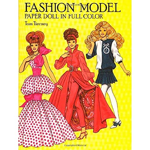 Fashion Model Paper Doll in Full Colour