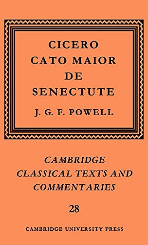 Cicero: Cato Maior de Senectute