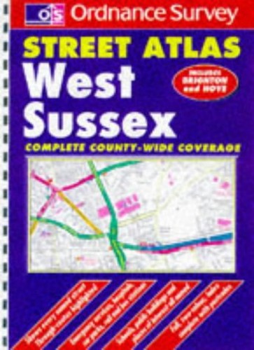 Ordnance Survey West Sussex Street Atlas