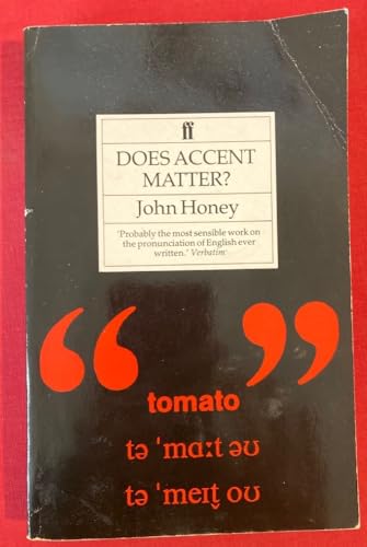 Does Accent Matter?
