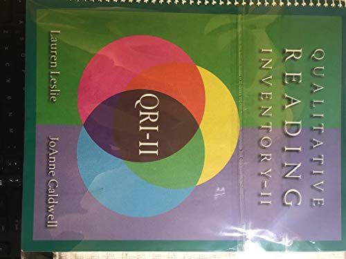 The Qualitative Reading Inventory