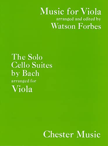 The 6 Suites for Viola (originally for Cello)