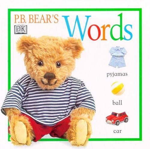 Pyjama Bedtime Bear's Board Book: Words