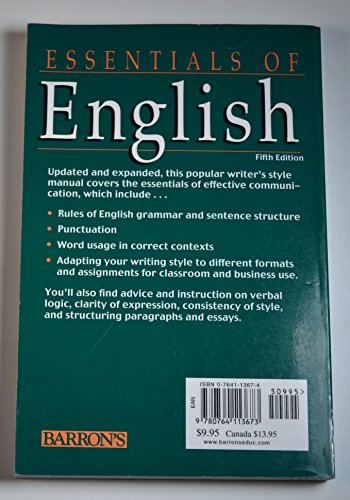 Essentials of English