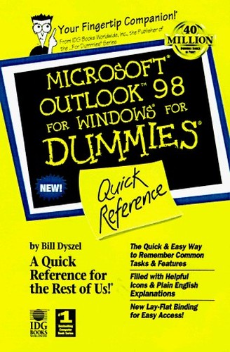 Microsoft Outlook 98 for Windows for Dummies Quick Reference
