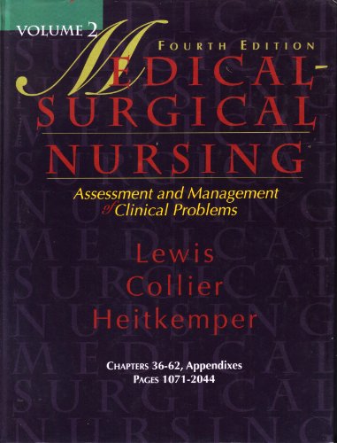 Medical - Surgical Nursing Assessment & Management of Clinical Problems