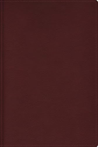 Rvr, Biblia de Estudio Trasfondo Cultural (El Contexto Lo Cambia Todo), Leathersoft, Rojo Vino, Interior a Color, Con Índice, Comfort Print