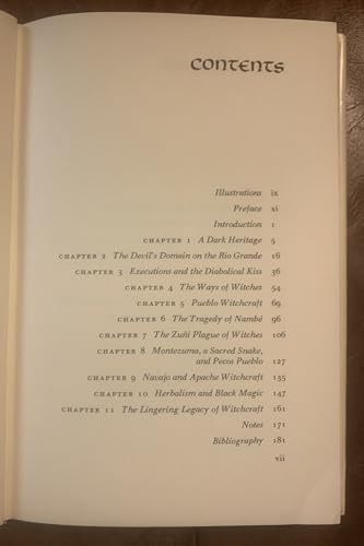 Witchcraft in the Southwest: Spanish and Indian supernaturalism on the Rio Grande