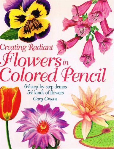Creating Radiant Flowers in Coloured Pencil
