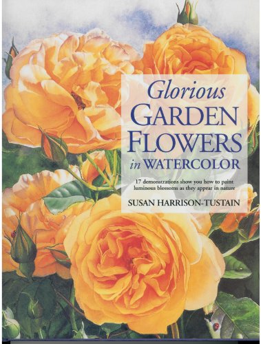 Glorious Garden Flowers in Watercolor