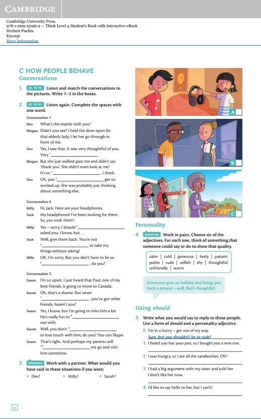 Think Level 4 Student's Book with Interactive eBook British English