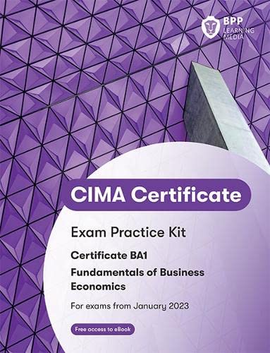 CIMA BA1 Fundamentals of Business Economics