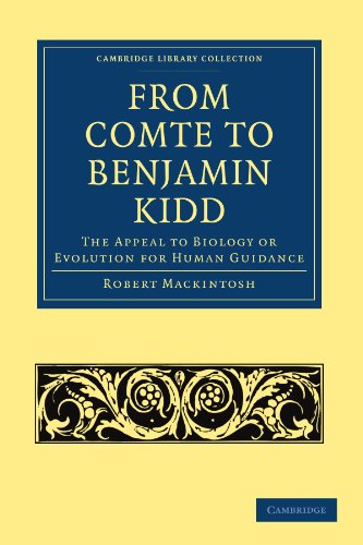 From Comte to Benjamin Kidd