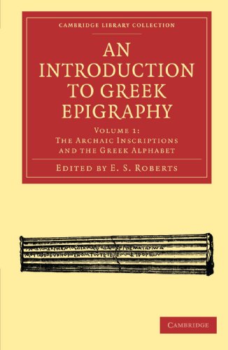 An Introduction to Greek Epigraphy
