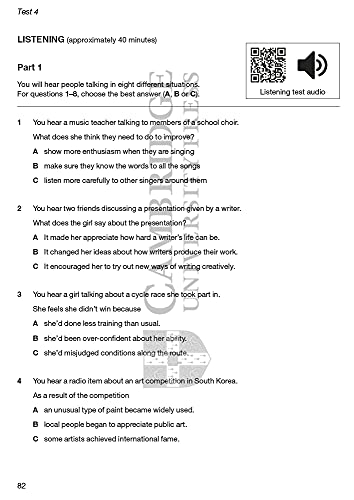 B2 First for Schools 4 Student's Book with Answers with Audio with Resource Bank