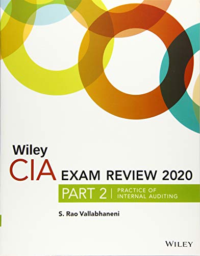 Wiley CIA Exam Review 2020, Part 2