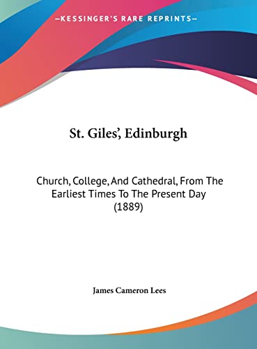 St. Giles', Edinburgh