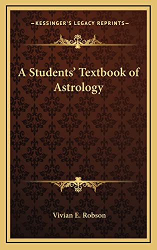 A Students' Textbook of Astrology