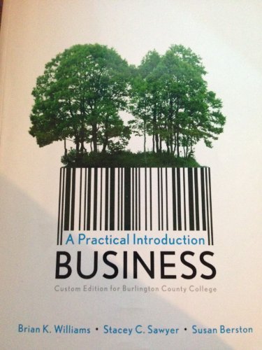 A Practical Introduction Business; Custom Ed. for Burlington County College