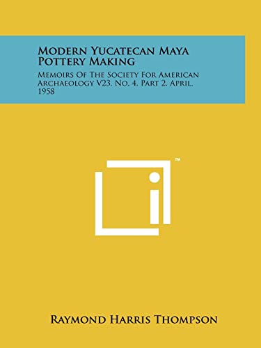 Modern Yucatecan Maya Pottery Making