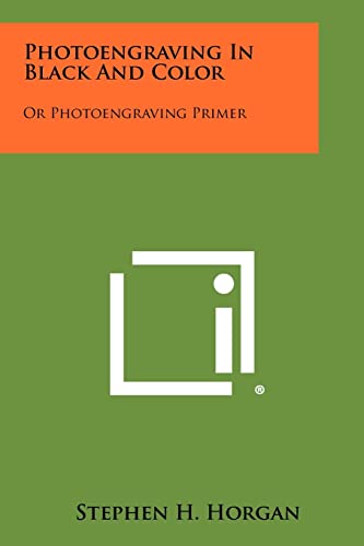 Photoengraving in Black and Color
