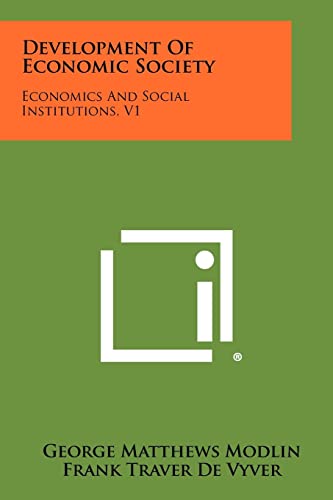 Development of Economic Society
