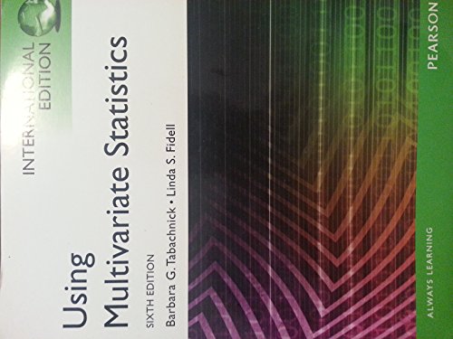 Using Multivariate Statistics