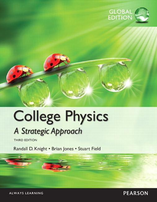 Student Workbook for College Physics: A Strategic Approach Volume 2 (Chs 17-30), Global Edition
