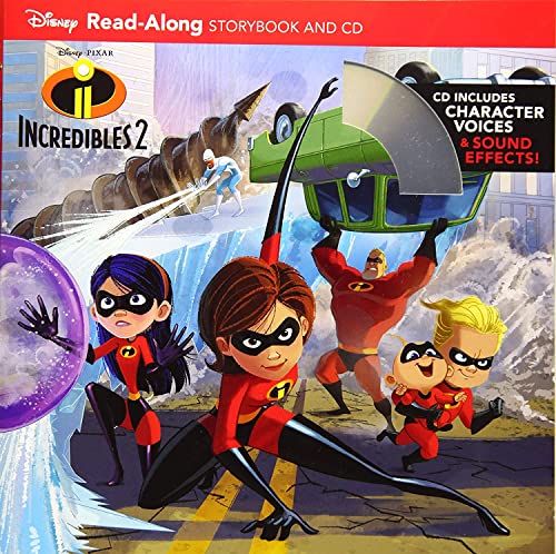 Incredibles 2 Read-along Storybook And Cd