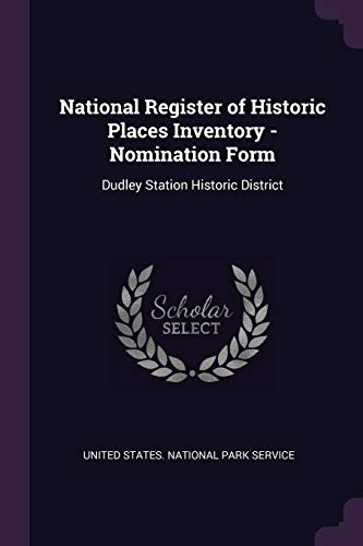 National Register of Historic Places Inventory - Nomination Form