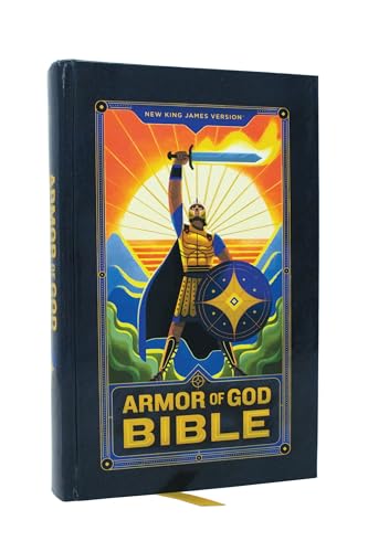 NKJV Armor of God Bible, Hardcover (Childrens Bible, Red Letter, Comfort Print, Holy Bible): New King James Version