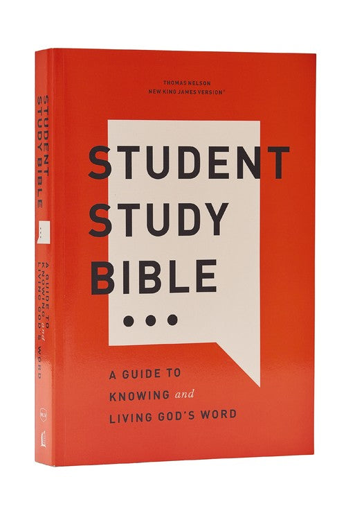 The Student Study Bible...