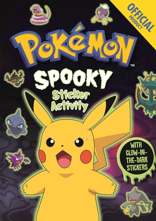 The Official Pokemon Spooky Sticker Book