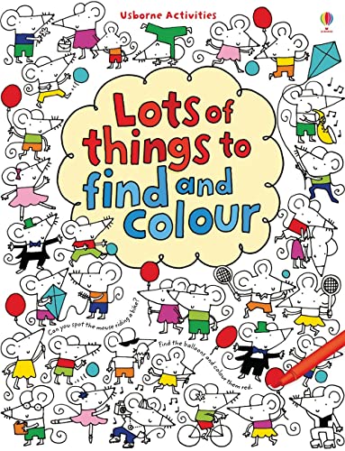 Lots of things to Find and Colour