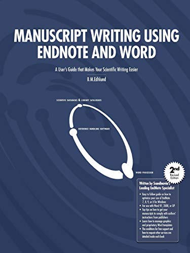 Manuscript Writing Using EndNote and Word