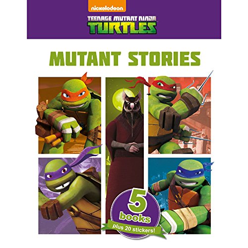 5 Book Slipcase Nickelodeon Teenage Mutant Ninja Turtles Mutant Stories