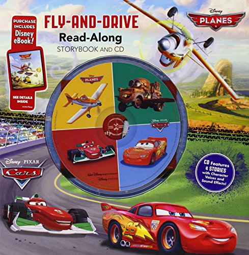 Cars / Planes Fly-And-Drive Read-Along Storybook and CD
