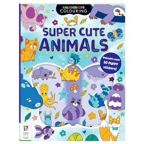 Kaleidoscope Colouring Scented Stickers Super Cute Animals