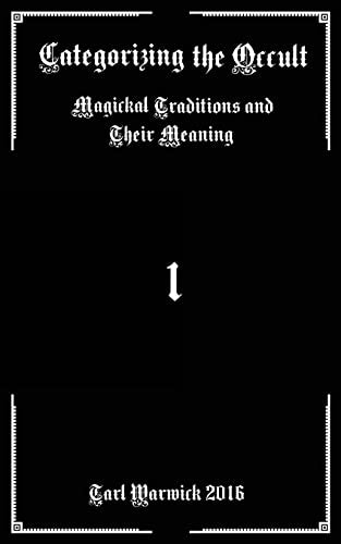 Categorizing the Occult