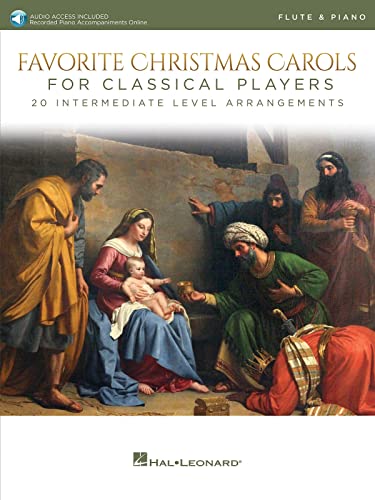 Favorite Christmas Carols for Classical Players - Flute and Piano With online audio of piano accompaniments
