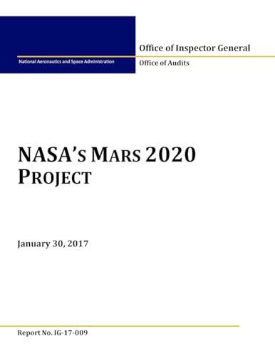 NASA'S Mars 2020 Project