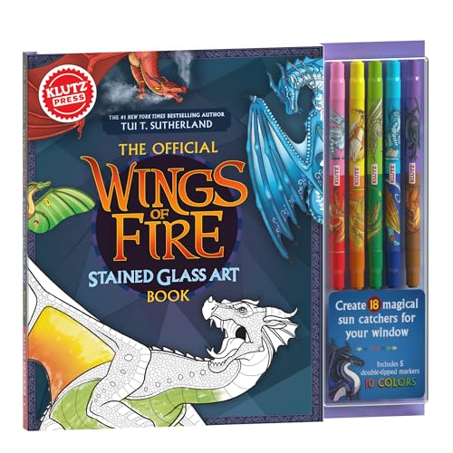 Wings of Fire Stained Glass Art Book