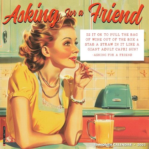 Asking for a Friend 2026 Wall Calendar