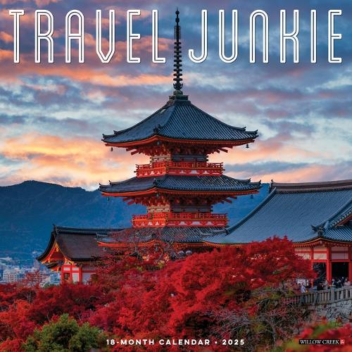 Travel Junkie 2026 Wall Calendar